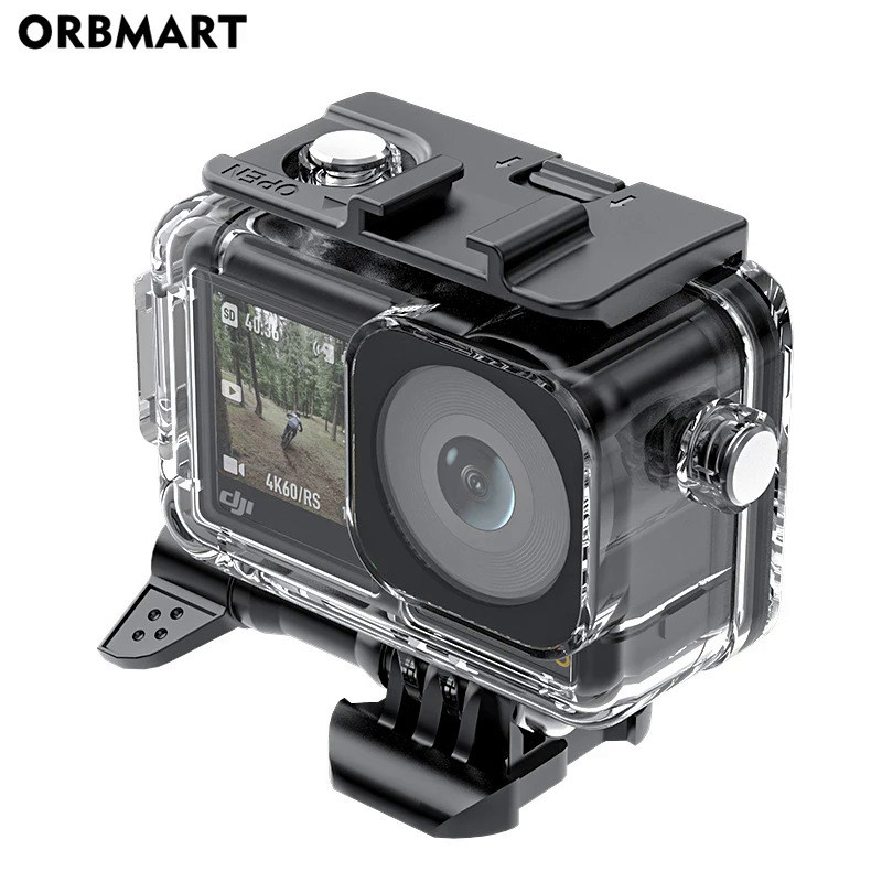 40m Waterproof Case for DJI OSMO Action 3 4 Underwater Dive Housing  Diving Cover Mount for DJI Action 3 4 Accessories