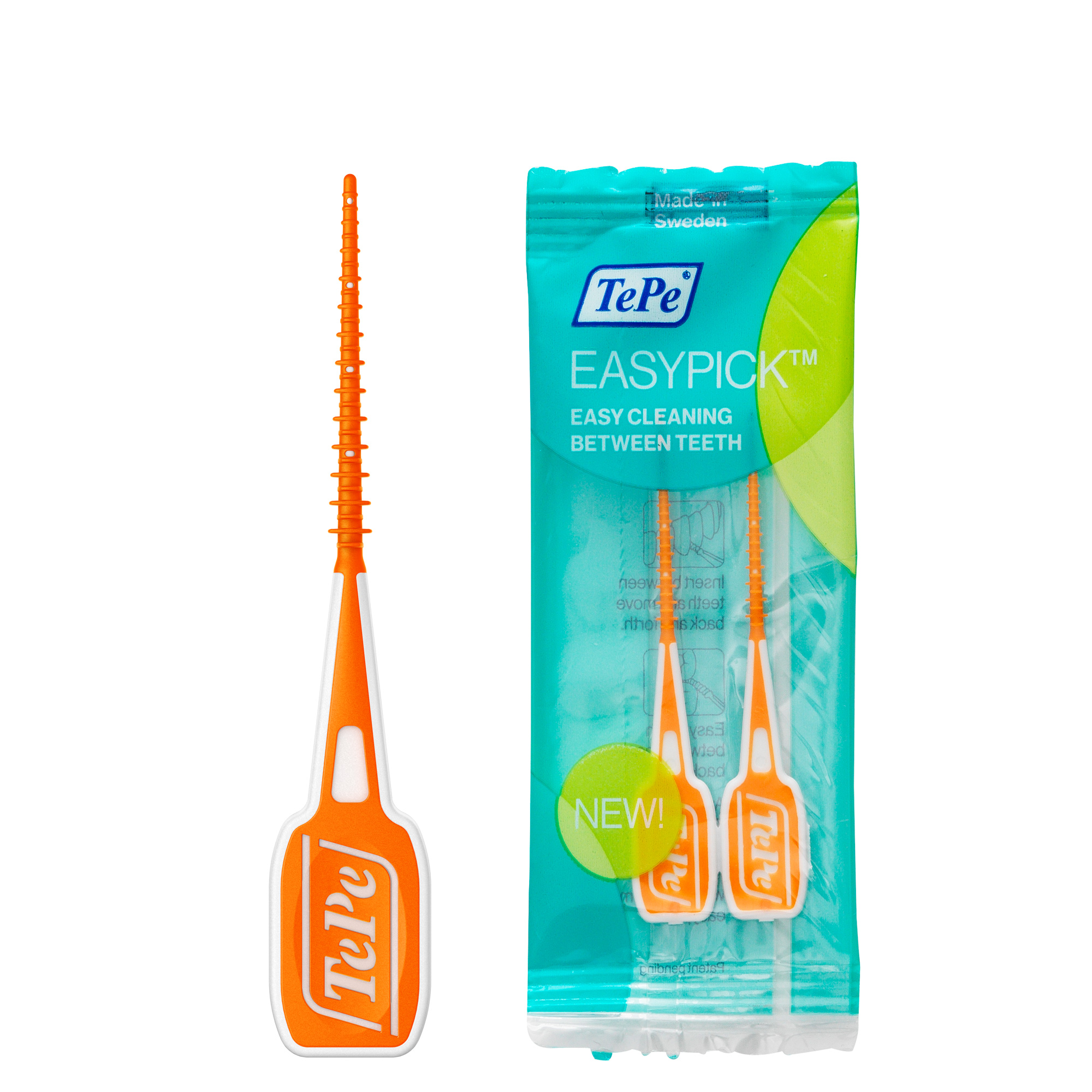 Tăm chải kẽ răng màu cam Tepe easypick XS/S | Oralmart