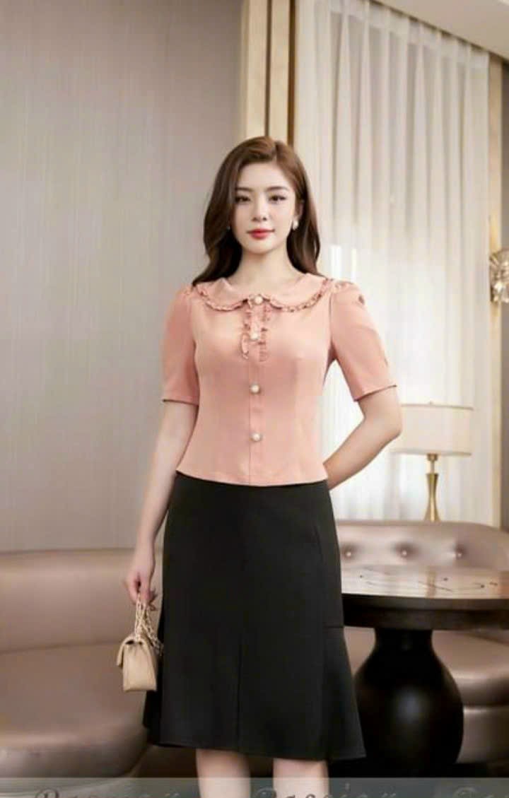 Áo công sở duyeeu dáng