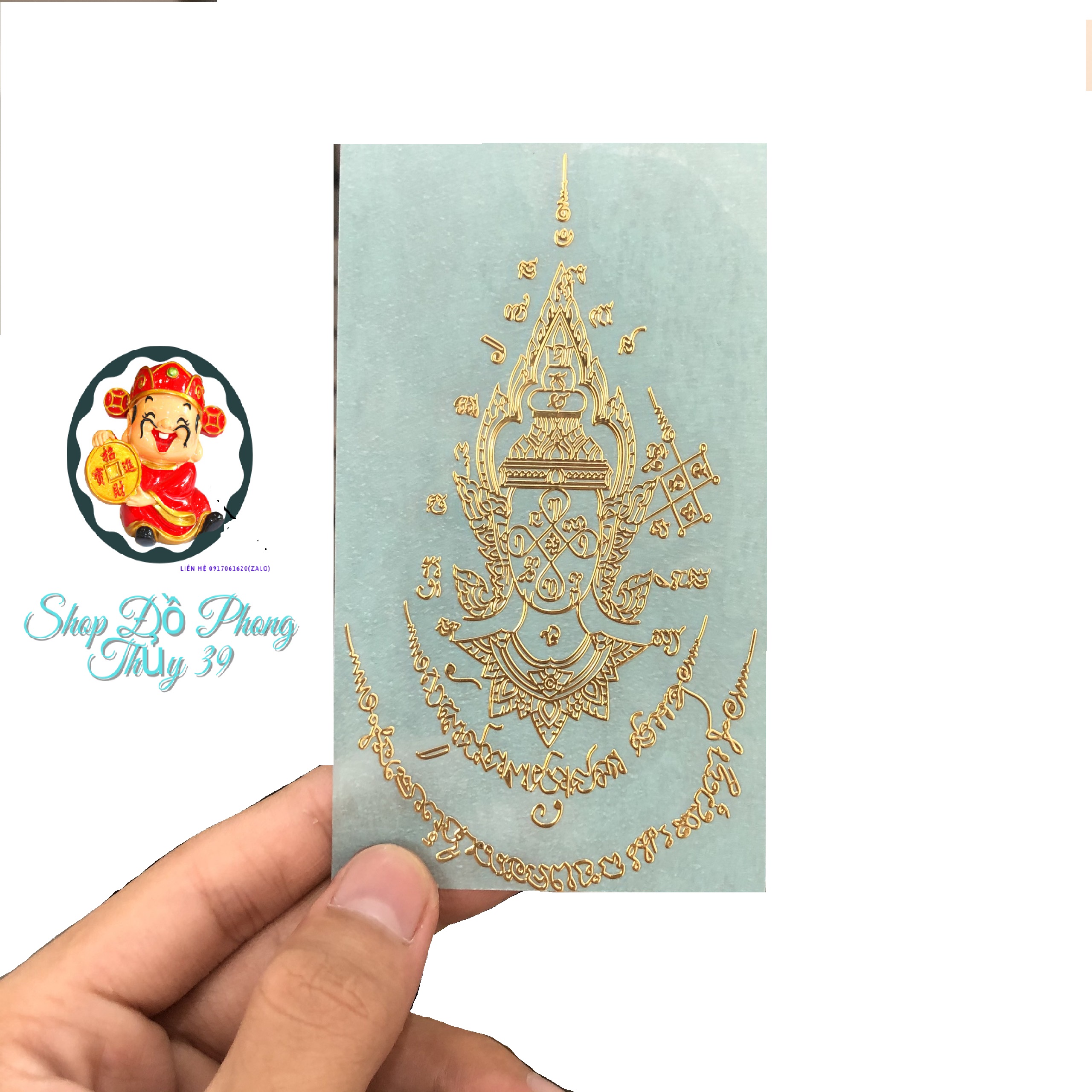 LINH PHÙ TÀI LỘC, MAY MẮN VÀ BÌNH AN NANATHONG THÁI LAN DÁN ĐIỆN THOẠI ĐÃ KHAI QUANG- Hỗ trợ tài lộc -trừ tiểu nhân và vận hạn