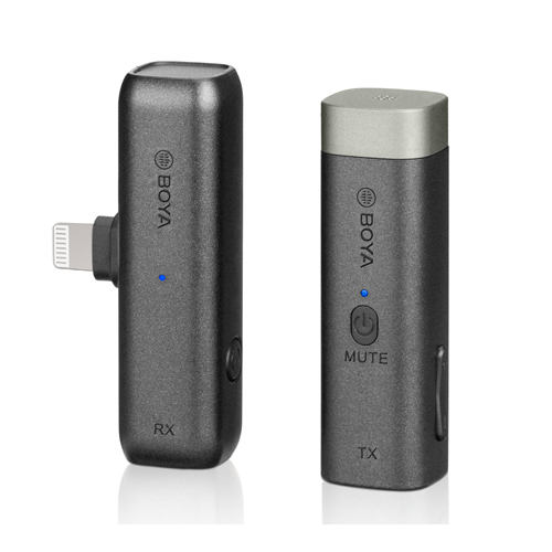 Boya BY-WM3D / BY-WM3U - Micro thu âm không dây True-wireless cho các thiết bị iOS, android smartphone, cameras, smartphone