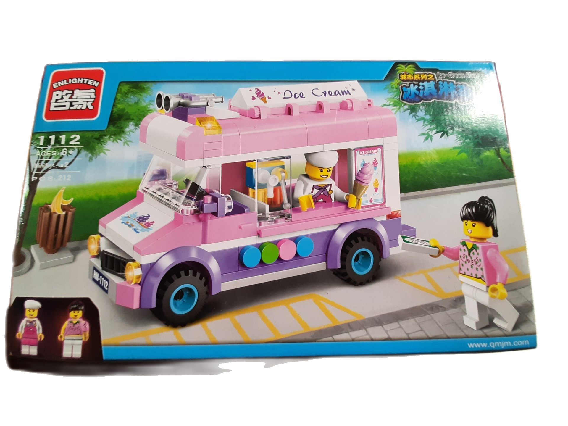 [HCM]Đồ chơi lego-Mô hình tiệm kem di động-đồ chơi bé gái