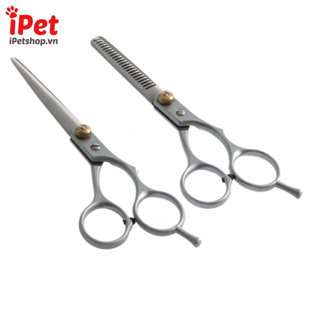 Combo 2 kéo cắt và kéo tỉa tóc
