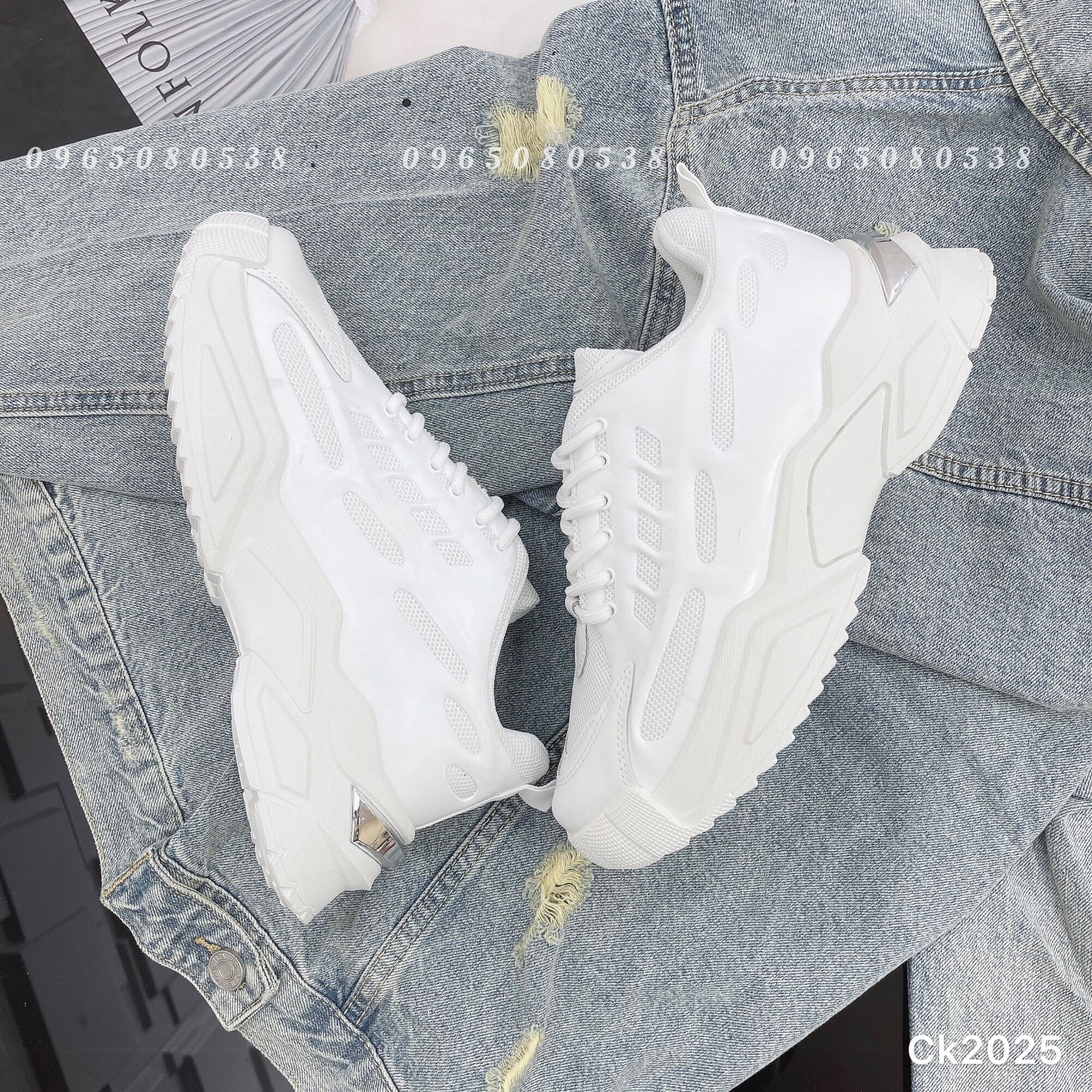 [3-5/8 Hoàn Tiền 25%]  Giày thể thao nam, Giày sneaker nam độn full CK2025 tomstore.