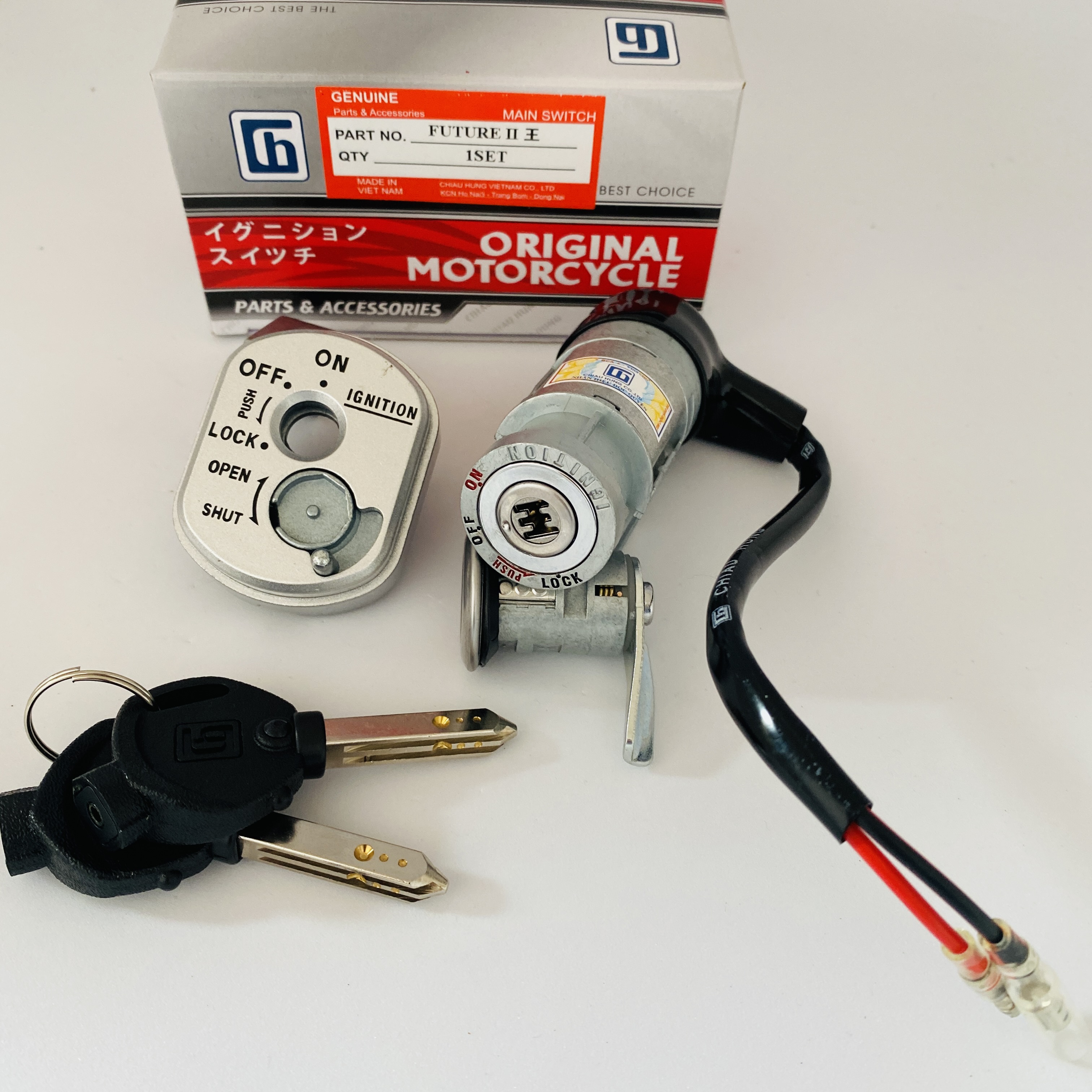 Ổ Khóa Từ 6 Cạnh Honda Future II
