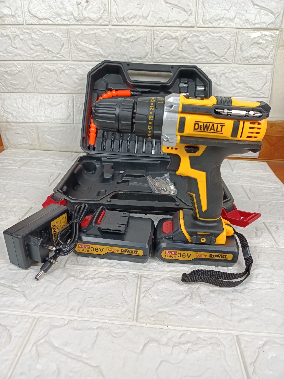 ❤️rẻ vô địch❤️máy khoan pin dewalt 36v siêu bền , siêu khoẻ 3 chức năng
