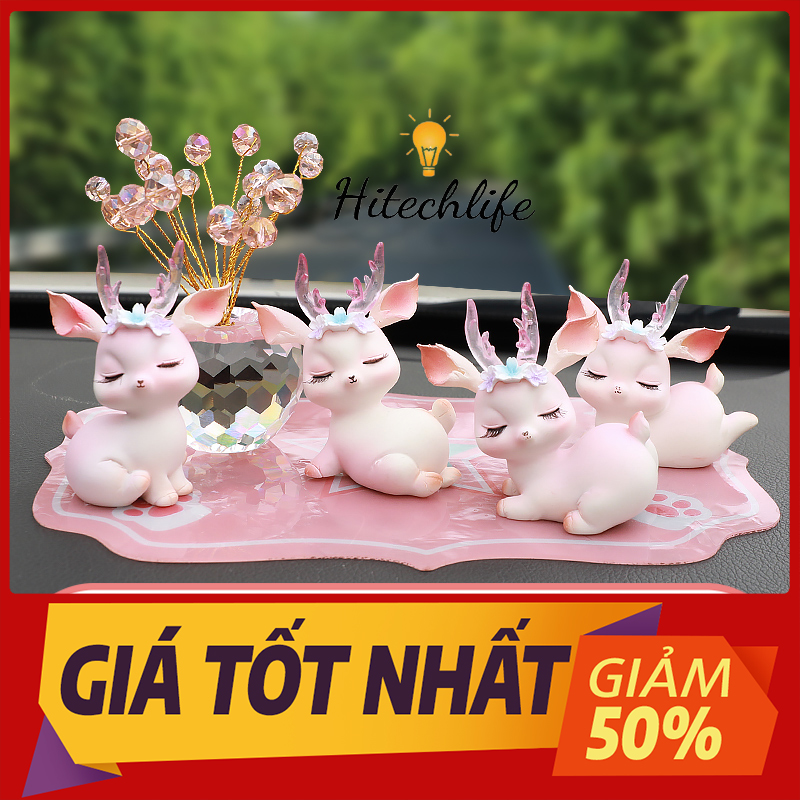 Phụ kiện đồ chơi xe hơi hitechlife trang trí taplo bộ chú huơu con siêu đáng yêu - phụ kiện đồ chơi oto, xe hơi hot 2021 - phụ kiện đồ chơi oto - đồ trang trí xe hơi - phụ kiện xe hơi trang trí taplo - đồ chơi xe ô tô hot 2021