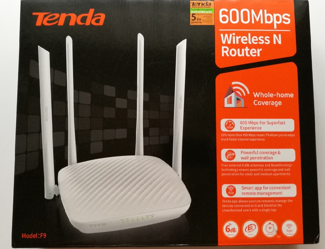 Wifi tenda f9