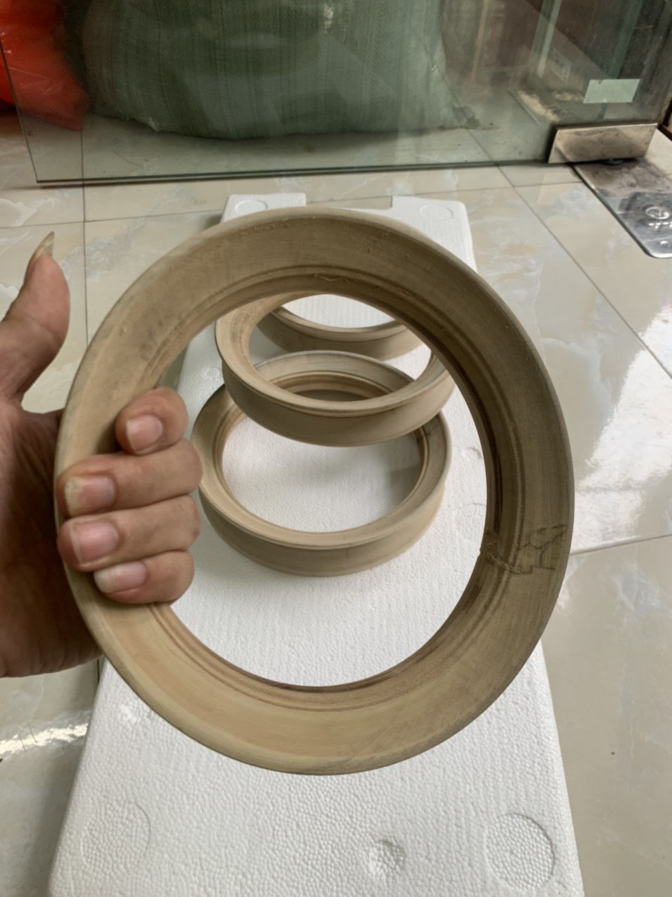 Bát gỗ câu lure , bát gỗ câu 3 tiêu , dụng cụ cổ điển nhưng rất được ưu chuộng