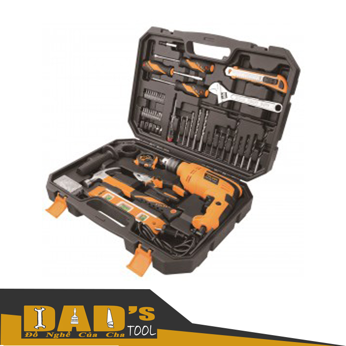 [HCM]BỘ MÁY KHOAN 710W KÈM DỤNG CỤ 94 Chi tiết TOLSEN 79685