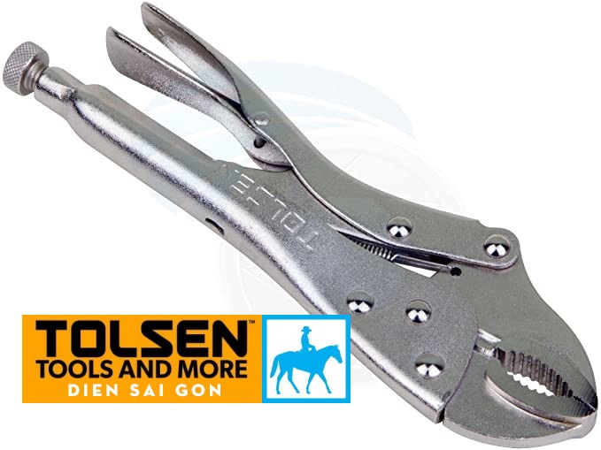 Kềm kìm bấm khóa chết 10inch 250mm locking oliers tolsen 10051