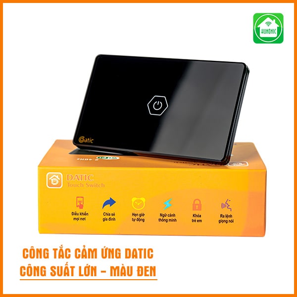 Công tắc cảm ứng thông minh WIFI Datic công suất cao