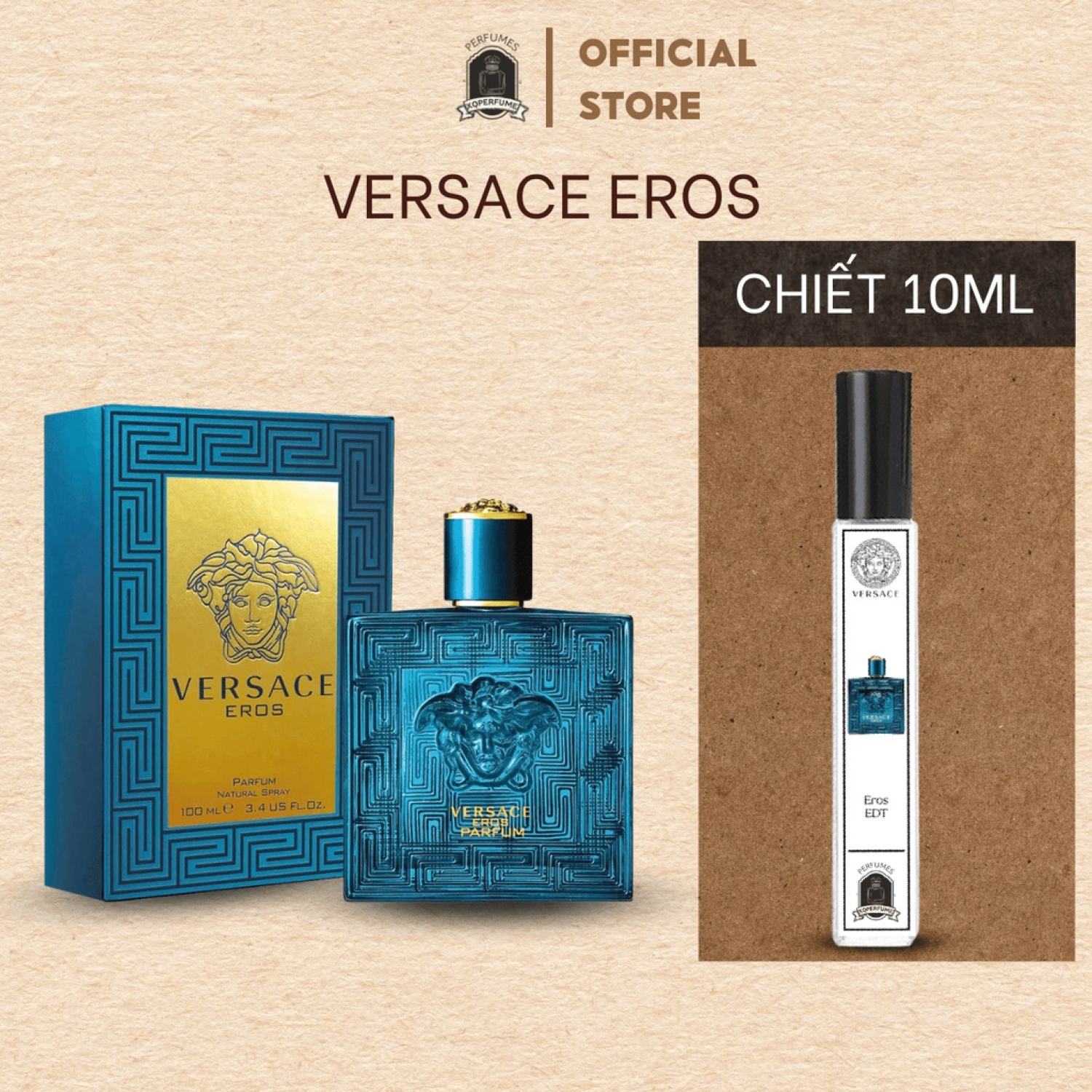 Nước hoa nam mẫu thử chiết mini ver.sa.ce eros chiết 10ml