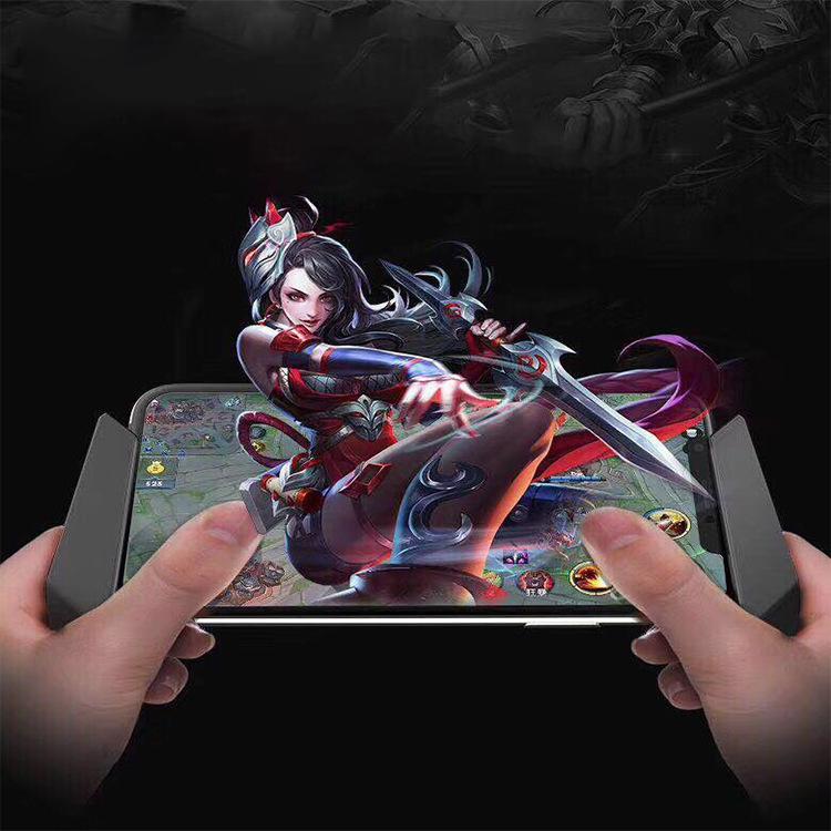 Tay cầm chơi game - gamepad 4in1 tặng kèm 2 nút di chuyển và 2 nút bấm kim loại chơi game Liên quân, Pubg