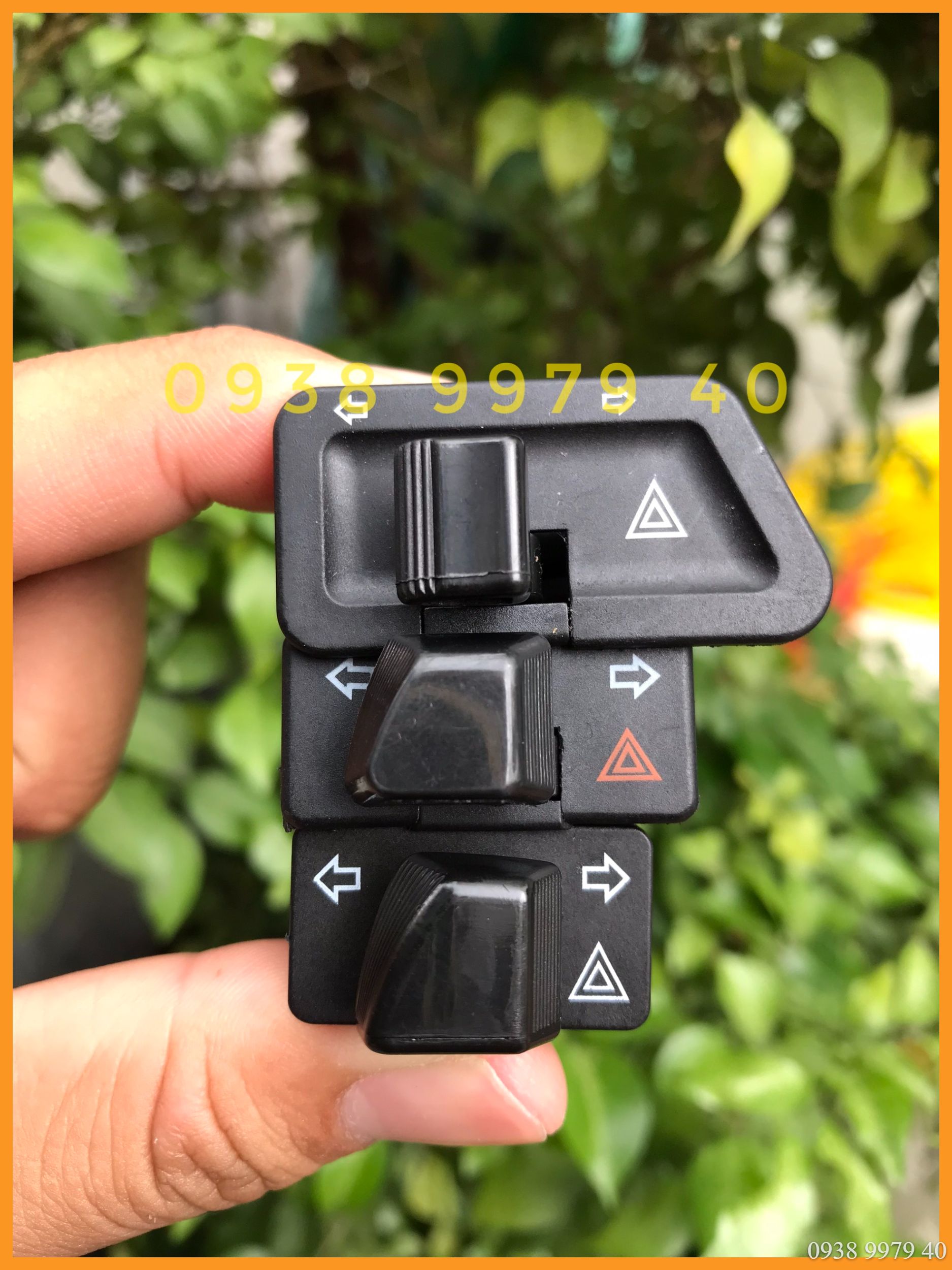 Công tắc Hazard tích hợp ưu tiên TẶNG kèm cục chớp điện tử các xe máy Honda