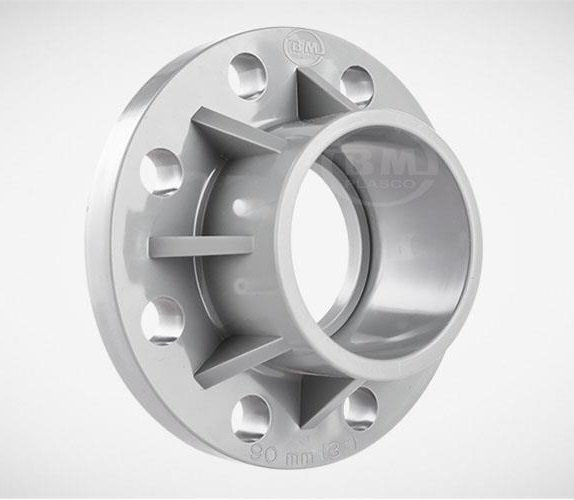 Mặt bít đơn 90mm Bình Minh / Mặt bích nhựa 90mm bình minh