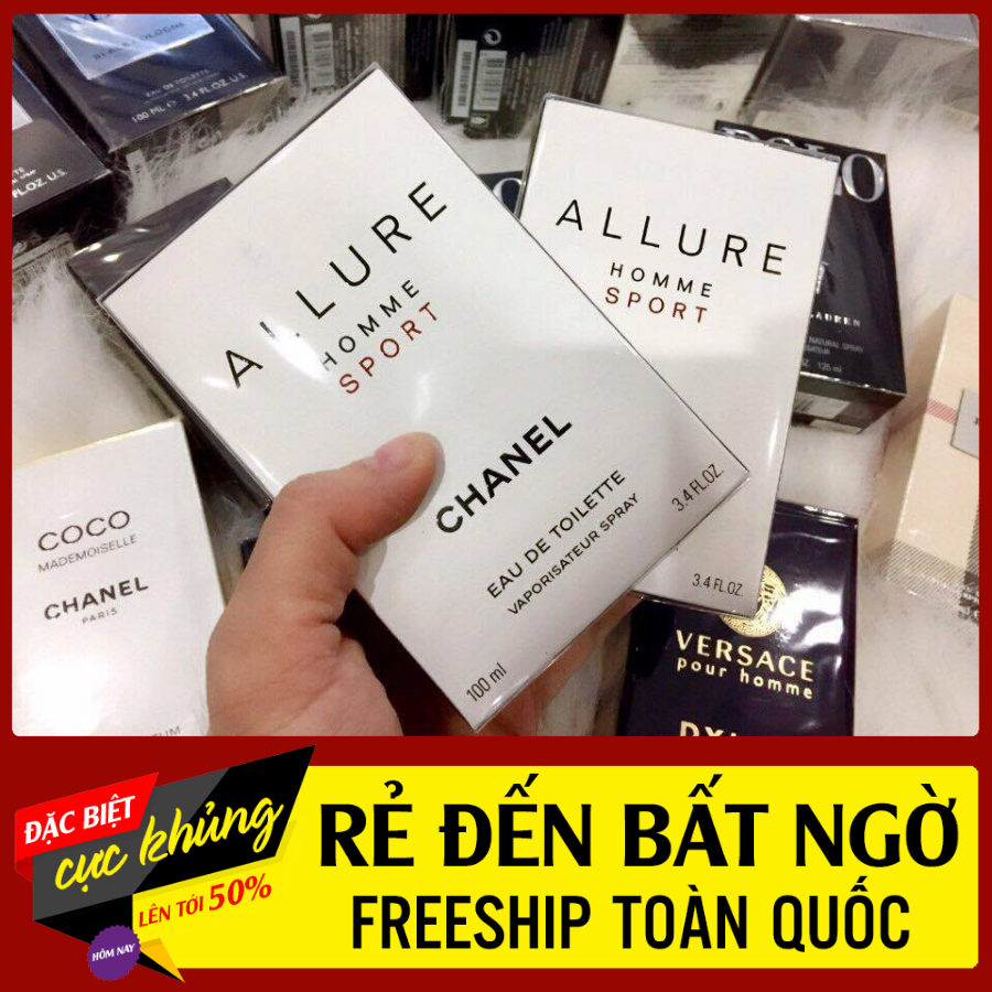 Nước hoa nam nữ cao cấp aiiure homme sport 100ml