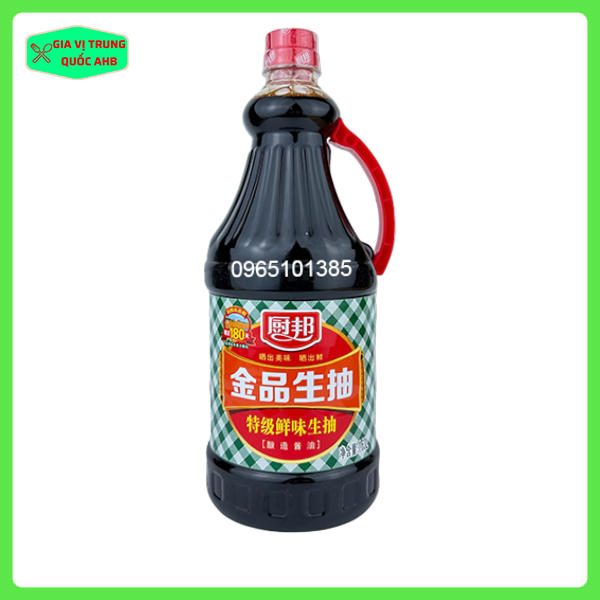 Xì dầu bếp bang 1,63 lít - hợp người ăn mặn