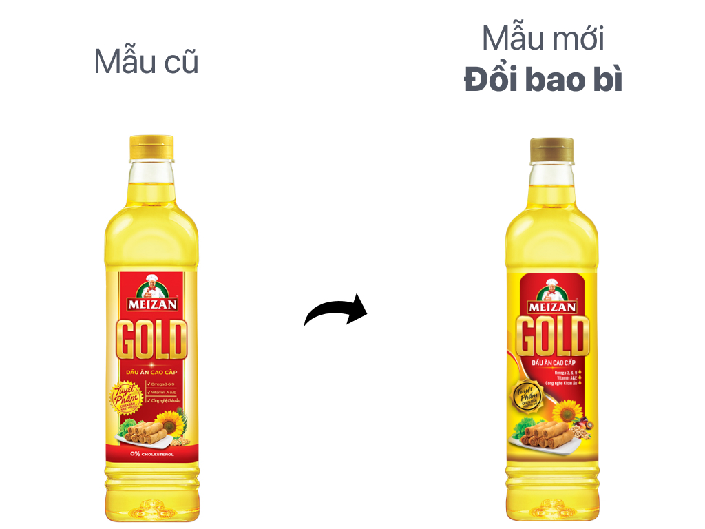 dầu ăn Meizan 1L