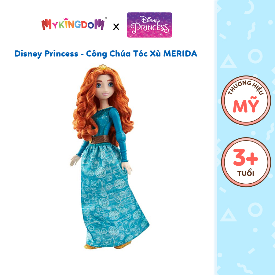 Đồ Chơi Disney Princess - Công Chúa Tóc Xù Merida Disney Princess Mattel