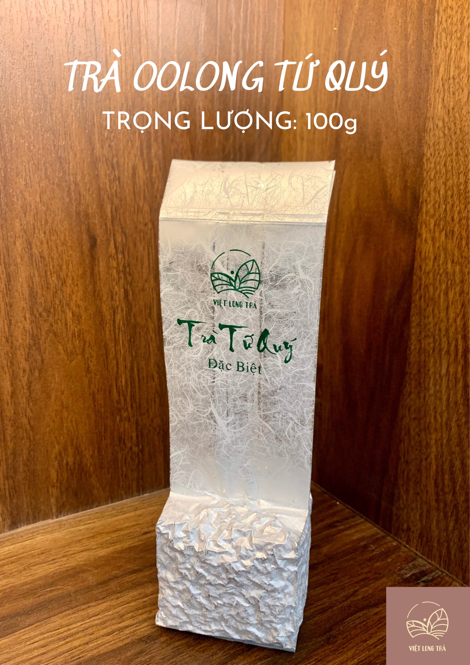 Trà oolong tứ quý - 100g - việt long trà