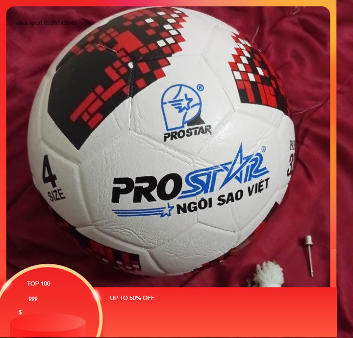 Bóng đá cao su - banh đúc prostar