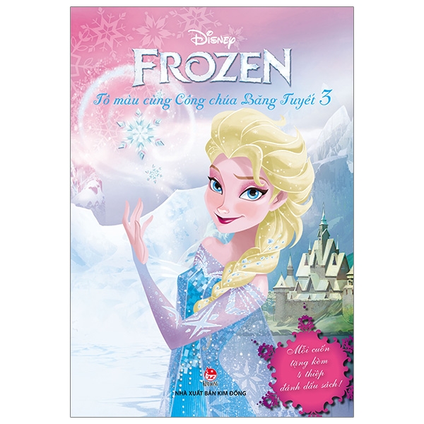 Fahasa - Frozen - Tô Màu Cùng Công Chúa Băng Tuyết (Quyển 3) (Tái Bản 2019)