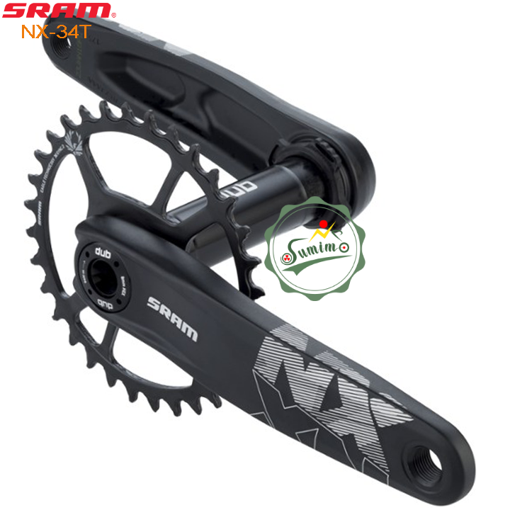 Giò dĩa sram nx 34t-170mm không bb - chính hãng