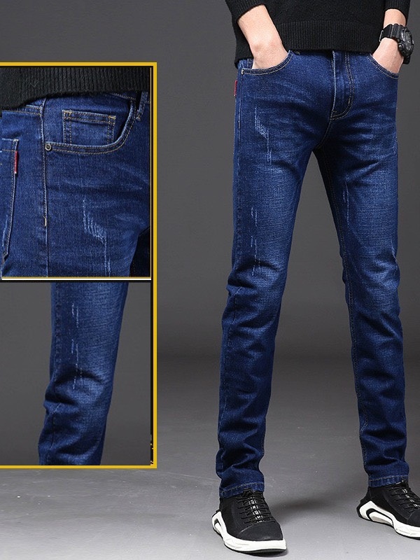 Quần Jean Nam XANH WASH KIỂU - Quần Jeans Nam Thời Trang Cao Cấp - Có Size Đại - M967