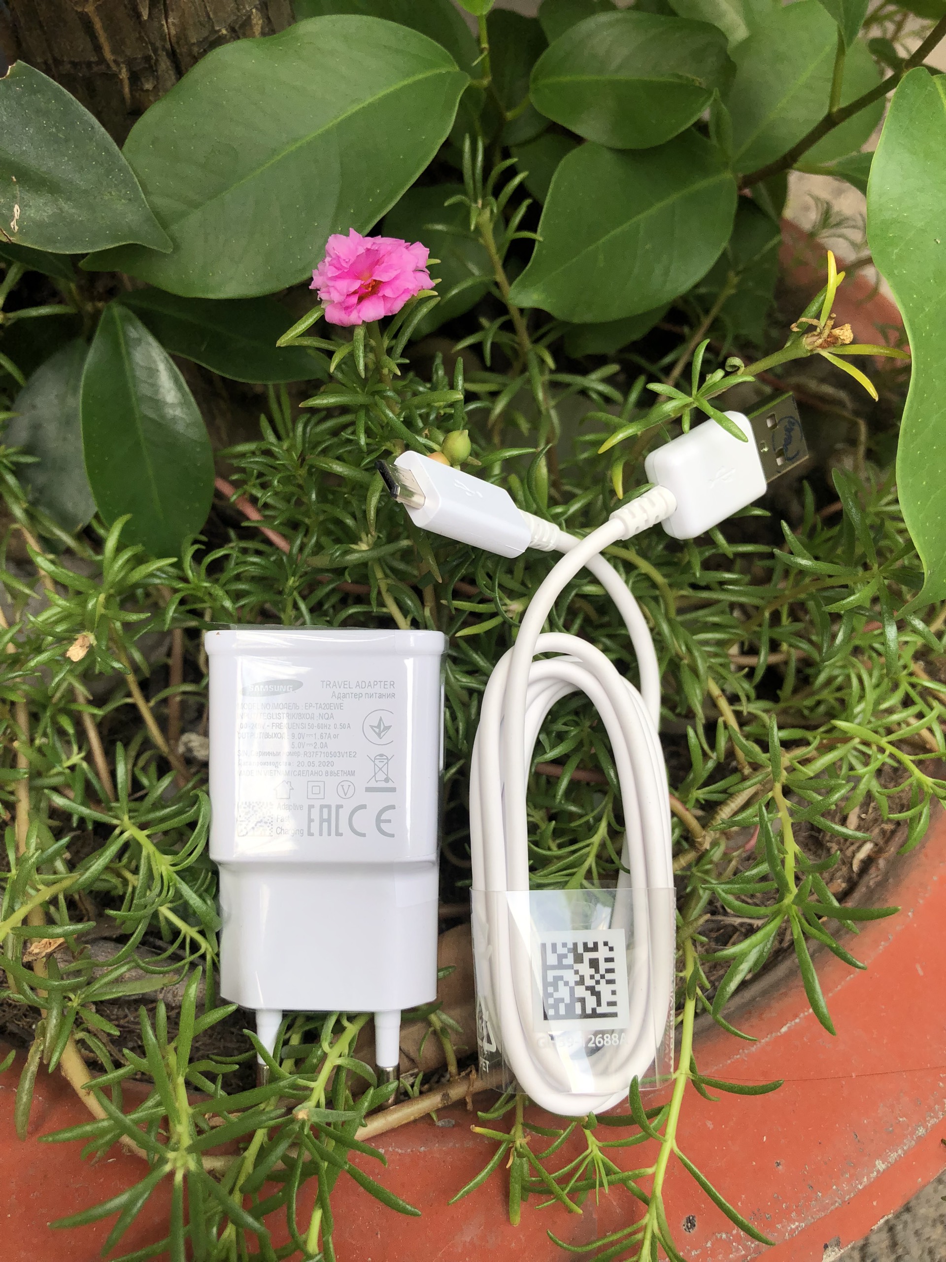 Combo củ sạc và dây sạc samsung.. galaxys6/note4 sạc nhanh qc 3.0
