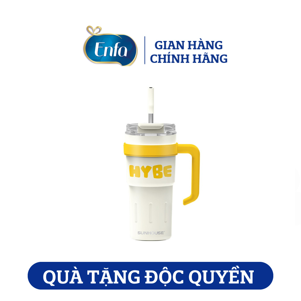 [Quà tặng không bán] Bình cốc giữ nhiệt Stay Hybe 750ml Sunhouse KS-TU750SW