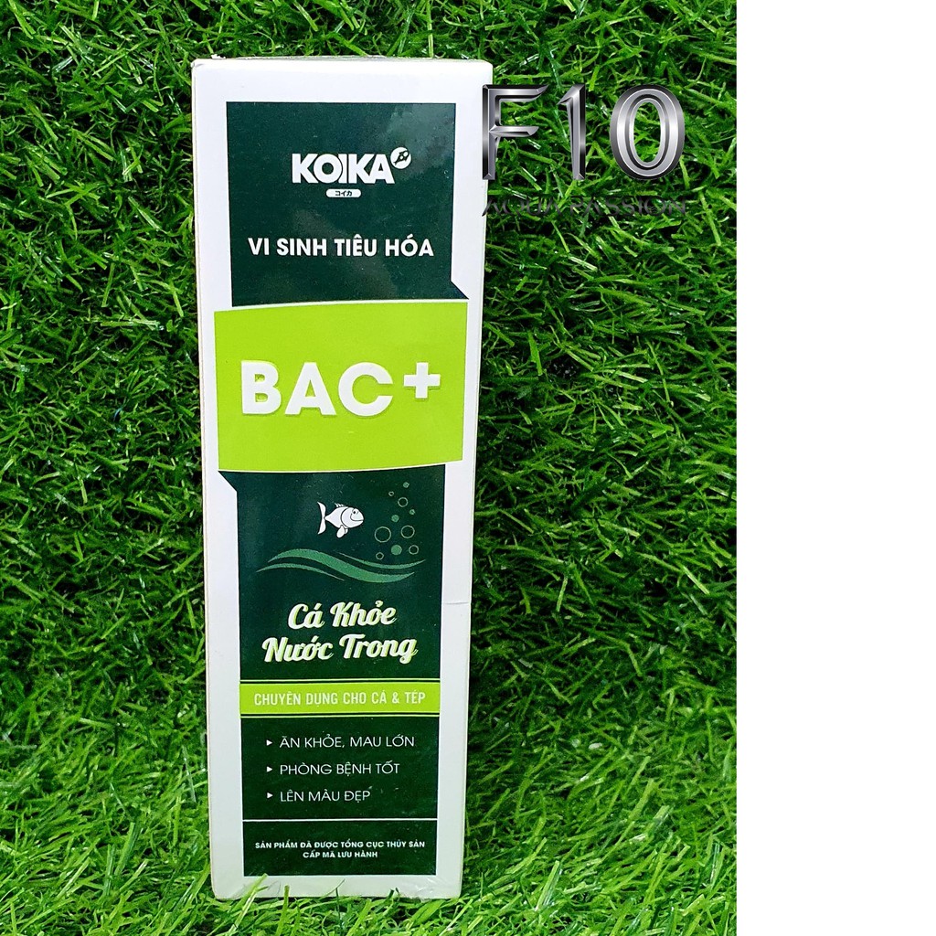 KoiKa BAC + VI SINH TIÊU HÓA CHUYÊN DÙNG CHO CÁ VÀ TÉP CẢNH 105ml