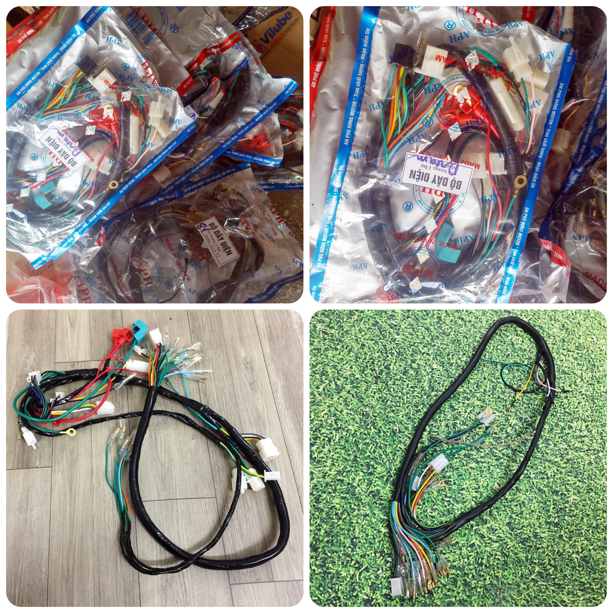 dây điện sườn xe honda Cup, Dream các đời