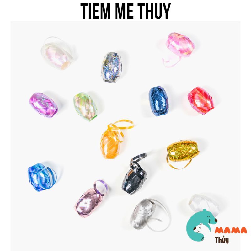 Tiệm mẹ Thủy - 1 cuộn Ruy băng cột đuôi bóng bay (10m)