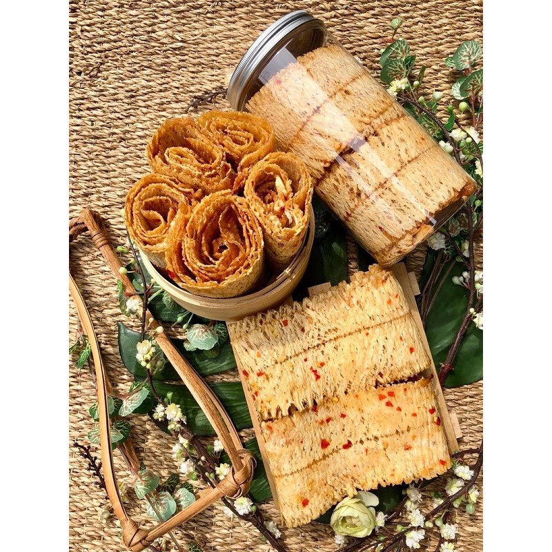 300 gr - mực cán tẩm gia vị cay hàng ngon