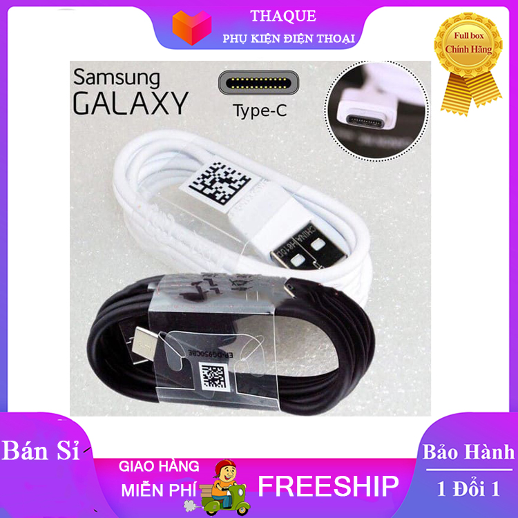 Dây cáp samsung chân typec chính hãng sạc nhanh các đời máy không nóng máy, không loạn cảm ứng