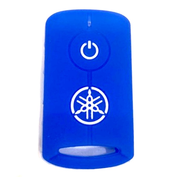 Vỏ silicone bọc chìa khoá smartkey YAMAHA Janus Grande màu xanh dương