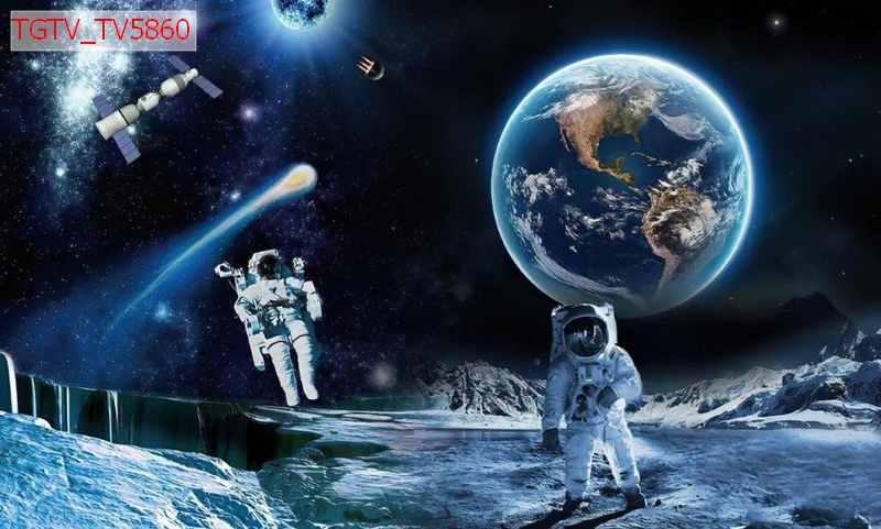 Tranh dán tường phi hành gia vũ trụ tranh galaxy có sẵn keo dán TB95