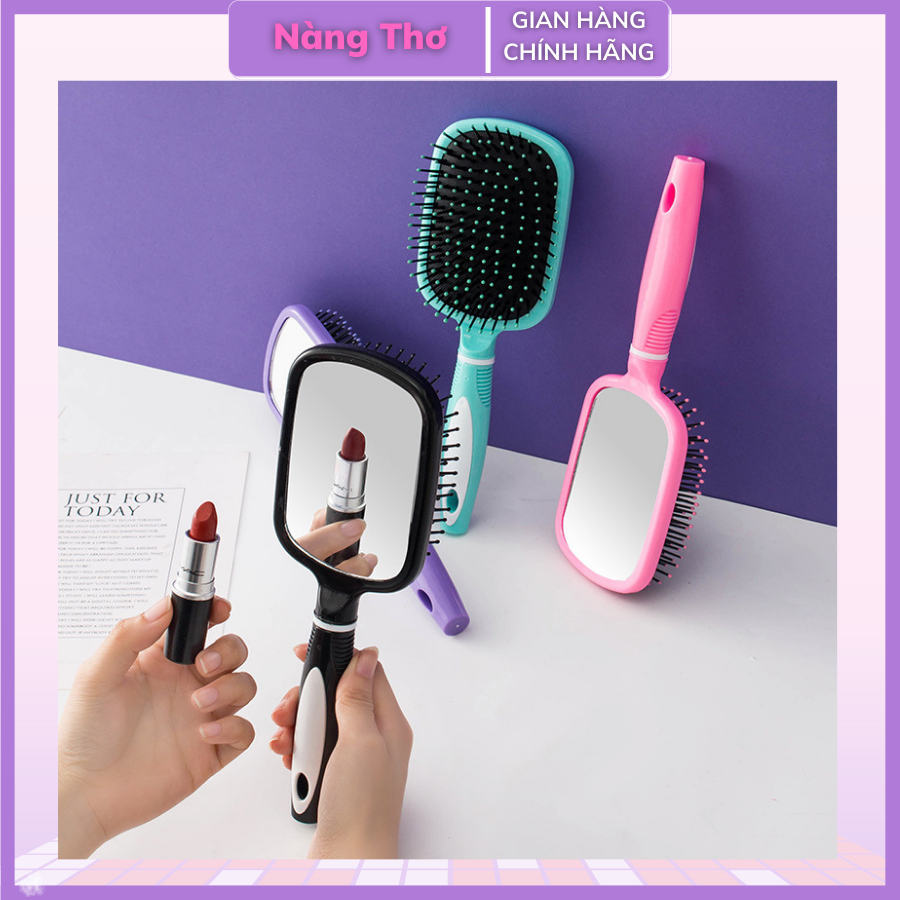Lược chải tóc massage da đầu, lược chải tóc gỡ rối siêu tốc dễ thương tiện dụng
