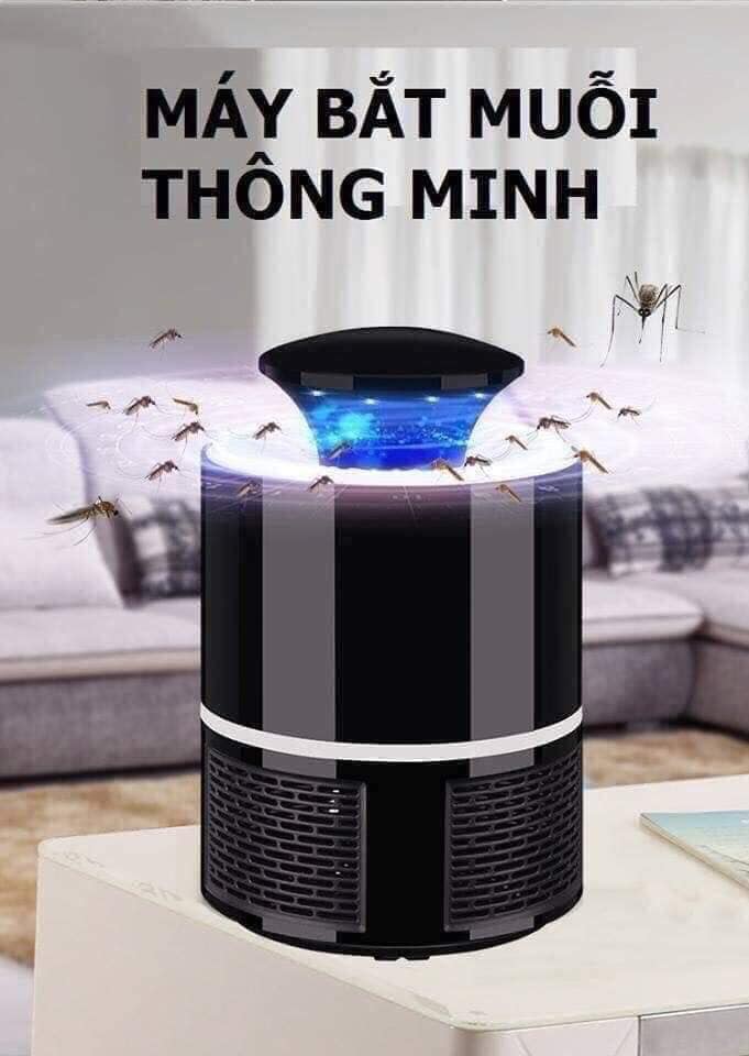 Đèn bắt muỗi thông minh hình trụ cao cấp, máy bắt muỗi, đèn đuổi muỗi, côn trùng sử dụng điện sạc USB hoặc sạc dự phòng - Thích Hợp Trong Phòng Hoặc Mang Đi Du Lịch Đều Được - Thiết kế thông minh phòng bắt muỗi hiệu quả