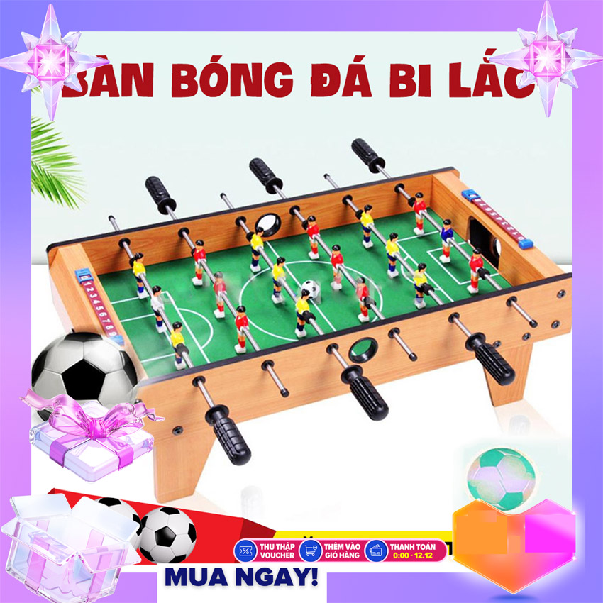 [ CÓ 4 - 6 TAY CẦM ] Bàn bi lắc mini , Bàn bóng đá, Bán bàn bi lắc, -BỘ ĐỒ CHƠI CHO BÉ- RÈN LUYỆN PHẢN XẠ- TƯ DUY CHO BÉ.