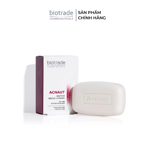Bánh Xà Phòng Biotrade Acnaut Soap For Gentle Cleansing 100gr