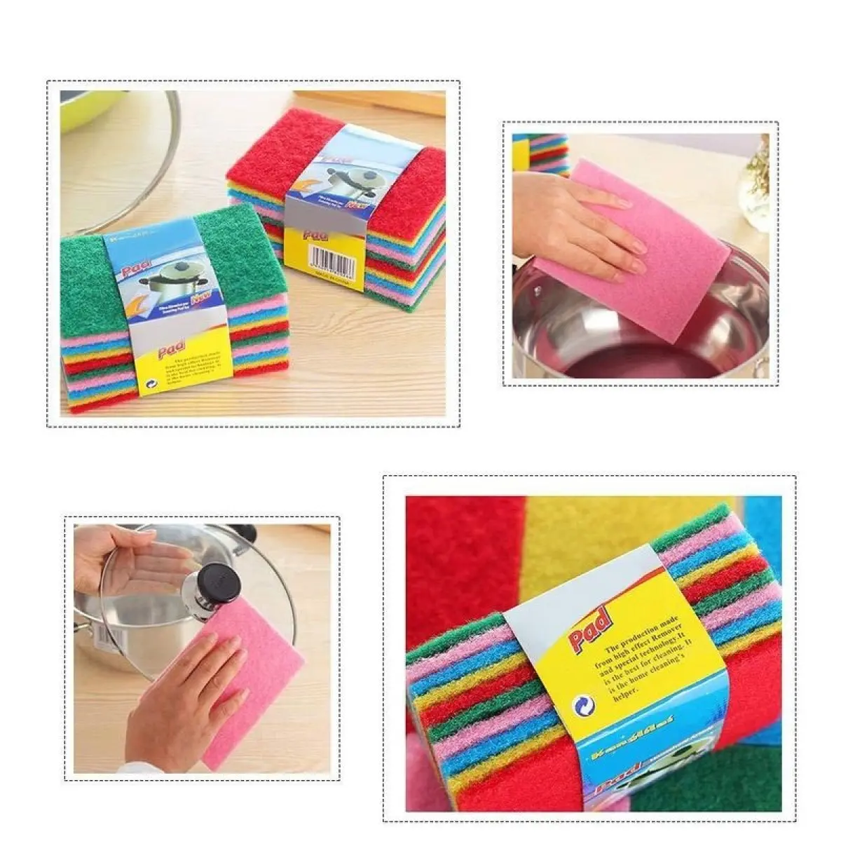 SET 10 MIẾNG RỬA CHÉN BỌT BIỂN SIÊU SẠCH | Lazada.vn