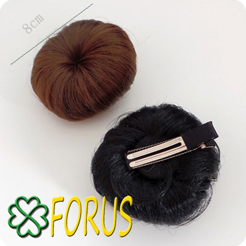 Tóc búi natra trẻ em, màu [nâu vàng 2/30] tóc giả trẻ em