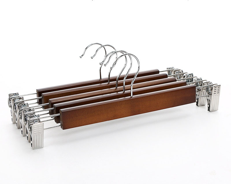 Móc Kẹp Váy Quần, Kẹp Gỗ Thường  30cm ( Bộ 10 móc )