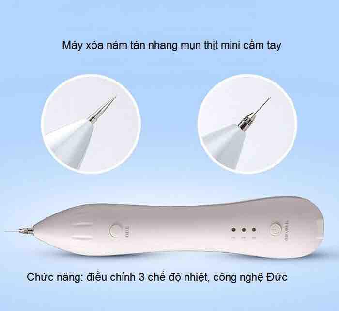 Máy xoá nám, tàn nhan, mụn thịt, xoá hình xăm mini