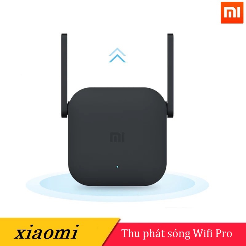 Kích sóng Wifi Xiaomi Repeater Pro , 2 râu ,màu đen -Bản Quốc Tế -BH 12 tháng
