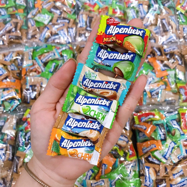 Kẹo alpenliebe mix vị