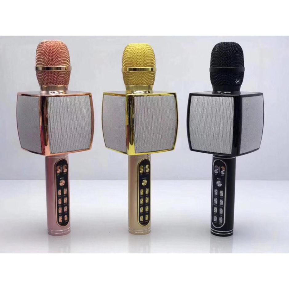 Micro karaoke bluetooth YS91 hát hay pin lâu hút âm loa có độ vang