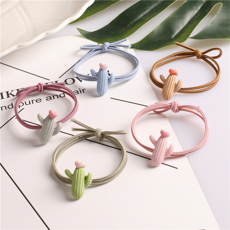 Dây buộc tóc hình cây xương rồng